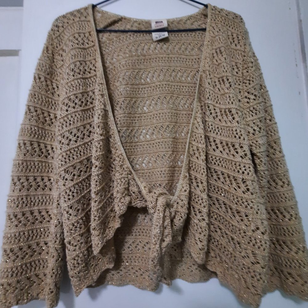 Ladies lacy bolero - by Faded Glory Originals - vintage